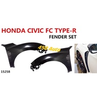 HD16-BP02 HONDA CIVIC FC TYPE R FENDER SET // Material : Fiber