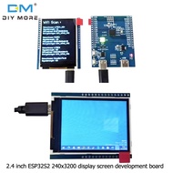 diymore ESP32-S2 2.4นิ้ว240*320 Win10 USB คอมพิวเตอร์รองหน้าจอที่สองแผงแสดงผลไร้สาย WiFi