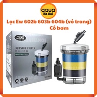 Jialu EW 602B/603B/604B filter - Transparent shell - External tank filter to clean aquarium water
