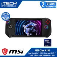 MSI Claw A1M Handheld Gaming Console 7" FHD 120Hz IPS | Intel Ultra Processor | 16GB | Windows 11 Ho