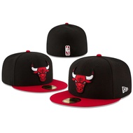 Timeless Cap NBA Chicago Bulls Fitted Hat Men Women 59FIFTY Full Caps Close Back Hats Unisex Embroid