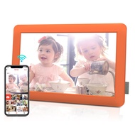 10.1-inch Electronic Photo Frame 1280x800 LCD Screen 16GB Touch Control Auto-Rotate Share Moments High Clearly Smart WiFi Digital Photo Frame Home Supply Convenient Electronic Album