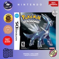 USED GAME ORIGINAL  NINTENDO 3DS DS POKEMON DIAMOND VERSION | 1 MONTH WARRANTY BY SMATTEL GADGET