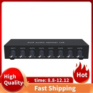 AUX Audio Splitter Multi Headphone Audio Splitter Amplifier Stereo Audio Amp Adapter Headphone Split