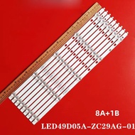 9 pcs/set LED backlight strip for Haier le50k6500ua ls50a51 le50k6600ug led50k5100 led 49d05a-zc29ag