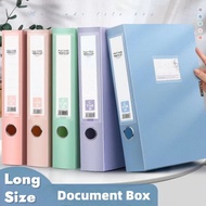 Document Box File Organizer Long Size File Box Paper Document Organizer School Office Supplies
