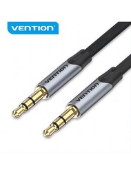 Vention 3.5mm音頻線,編織式aux連接線,男到男立體聲高保真的音質適用於耳機、汽車、家庭音響、揚聲器、iphone、ipad、ipod、echo等設備