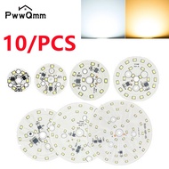 LED 10/Pcs Chip For Downlight 3W 5W 7W 9W 12W 15W 18W SMD 2835 Round Light Beads AC 220V Downlight Chip Lighting Spotlight