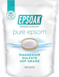 Epsoak Epsom Salt Magnesium Sulfate USP Epsoak 無味 瀉鹽 32oz (2磅) 【817678012309】