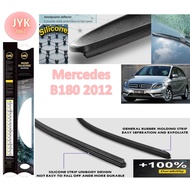 Mercedes B180 2012 T1 Original MAD 3 Sections Nano Silicone Wiper Car Wiper Windshied Mugen Wiper