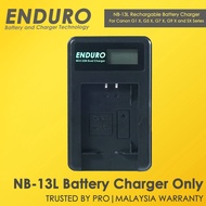 Enduro NB-13L Rechargable and Replacement Battery for Canon G1 X G5 X G7 X G9 X and SX Series