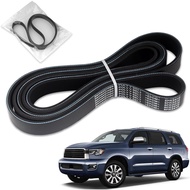 Engine Serpentine Drive Belt Compatible with Toyota Sequoia Tundra Land Cruiser, Lexus GX460 LX570, 