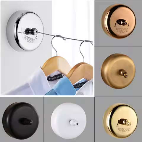 Retractable Clothesline Dryer Laundry Hanger Clothes Drying Rack Rope Clothes Drying Hanger Clothes 