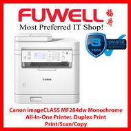 FUWELL - Canon imageClass MF284dw Monochrome All-In-One Printer [3 Years Local On-Site Warranty]