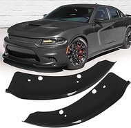 BOMLING Front Bumper Lip Splitter Protector Compatible with Dodge Charger Hellcat/SRT 392 / Pack/RT 