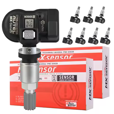 Autel 2in1 MX Sensor 315MHz 433MHz TPMS Sensor Tire Pressure Monitoring System Monitor 100% Cloneabl
