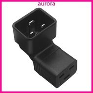 Auro Power Converter IEC320 C20 to C19 Connector Male to Female Socket Converter