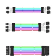 ARGB Power Supply Extension Cable Cord Motherboard RGB Extension Cable for Computer
