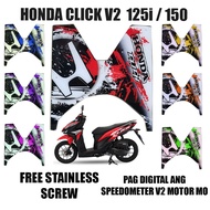 Honda Click v2 125i/150 Matting Abstract Edition