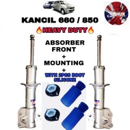 PERODUA KANCIL 660 / 850 ABSORBER FRONT + MOUNTING + BOOT SILICONE ( KYB RS ULTRA SAME QHUK QUALITY ) HEAVY DUTY