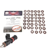 40PCS FKM Viton OR.01.50007 Fuel Injection Valve O-Ring Gasket 13641437487 13640148175 13647509752 1