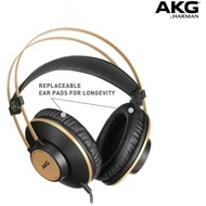 สำหรับหูฟัง AKG K92ผู้ควบคุมระดับมืออาชีพชุดหูฟังครอบหู Hifi Studio หูฟังแบบพับเก็บได้3.5MM