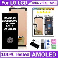 6.4“NEW For LG G8X V50S ThinQ LCD Touch Screen Digitizer For LG G8x V50s LMG850EMW LM-V510N LCD With