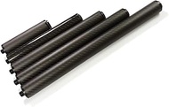 TX GIRL Black Pool Cue Extension Carbon Billiard Pool Cue Extension For P3 Cue Exceed Cue Extenders 