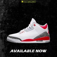 Jordan 3 Retro Fire Red DN3707 160 ( Originals Quality  )  Jordan Shoes Jordan Sneakers