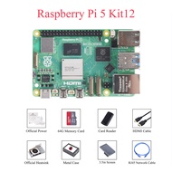 Raspberry Pi 5บอร์ดพัฒนาแรม4G 8G ของแท้CPU 4คอร์2.5Ghz 2.4G & 5G WiFi DC 5V 5A Dual 4Kp60 HDMI พร้อม