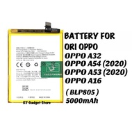 COMPATIBLE BATTERY FOR ORI OPPO A54 2020 / A53 2020 / OPPO A16 / OPPO A32 (BLP805) 5000mAh