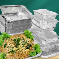 Aluminium Foil Tray with Clear Lid 3500ML Disposable tray catering buffet baking tray 10pcs/set