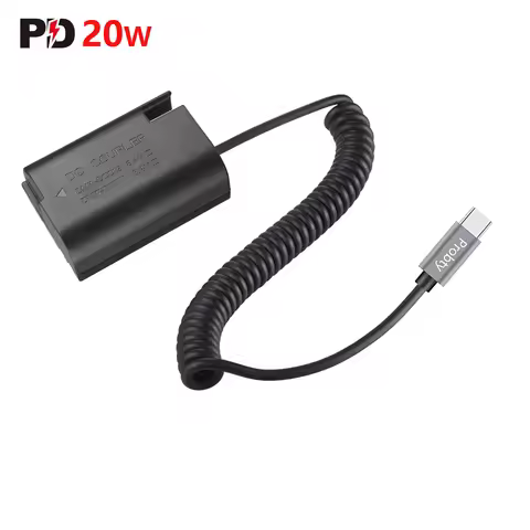 PD 20W Type-C DMW-BLK22 Dummy Battery DMW-DCC17 Power Adapter for Panasonic DC-S5 DC-S5K Lumix S5 GH