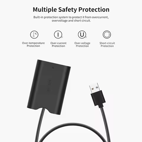 B49CNP-BX1 Dummy Battery with USB-A Power Adapter DC Coupler for Sony ZV-1 RX100 M7 M6 M5 RX1R HX50 