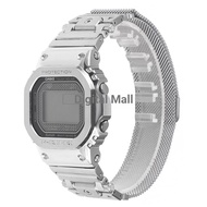 Substitute Casio GMW-B5000 GM-B2100 GMC-2100 Milan Stainless Steel Strap