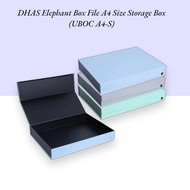 DHAS Elephant Box File A4 Size Storage Box (UBOC A4-S)