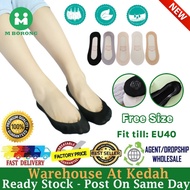 Women Invisible Sock Low Cut Socks Unisex Anti-Slip Anti-Skid Stocking Stokin Wanita 301722