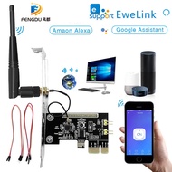 EweLink Mini PC รีโมทคอนลเปิดปิดสวิทช์ Boot Card Relay โมดูลรีสตาร์ทสำหรับ PCI-e Desktop