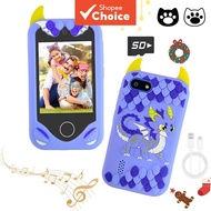 Rechargeable Kids Toy Phone 2.8 Touch Screen Dual Camera Video Player Game Toy Birthday Gift 3-12Y T
