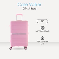 Case Valker Signature Hana 24 inches Unbreakable Polypropylene TSA PP Luggage Bag (24 )