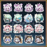 【Honkai Star Rail】Set of 16 character stickers Anaxa, Castorice, Cipher, Hyacine – HKSR022