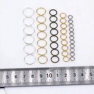 20grams/bags 4/5/6/7/8/10/12mm silver/Gold Plated Open Jump Ring Round Split Rings connector open ri
