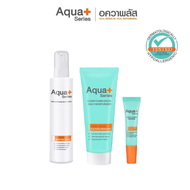 AquaPlus Skin Soothing Milky Wash 175 ml. & Clear Complexion 50 ml. & Daily Clear Defense 7 g.