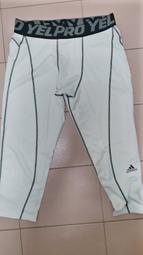 Adidas 七分褲 壓縮緊身短褲 XL