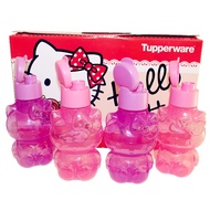 Tupperware Limited Edition Hello Kitty Eco Bottle Flip Top 425ml (Botol Air budak BPA FREE + Colour Safe)/ long brush