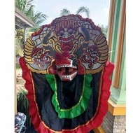 barongan devil asli kayu caplok murah barongan anak uk 15