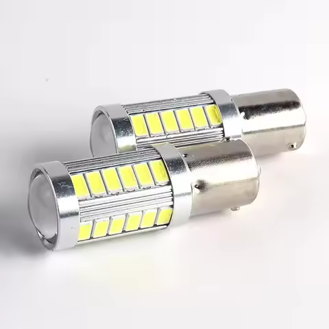 2X P21W 1156 1157 Ba15s T20 7440 7443 Car LED Turn Signal Bulb DRL Fog Lamp Stop Reverse Parking Lig