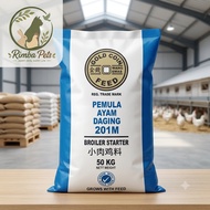 GOLD COIN 201M BROILER STARTER REPACK 1KG / 5KG