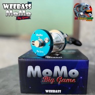 รอกเบทกลม WEEBASS รุ่น Momo Big Game เหมาะสำหรับงานหน้าดิน/งานบ่อ/งานเขื่อน/งานทะเล