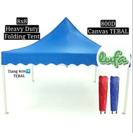 8x8 ft heavy duty folding canopy folding tent kanopi bazar payung pasar malam khemah